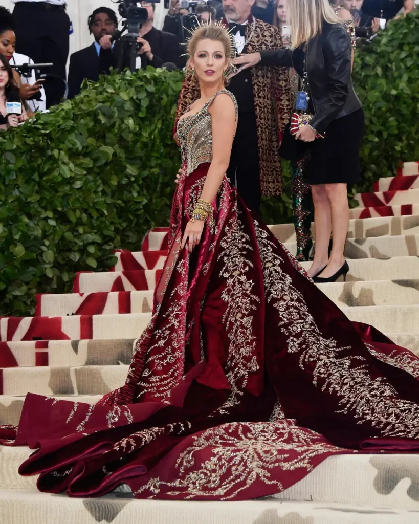 Blake Lively Met Gala Dress 2018
