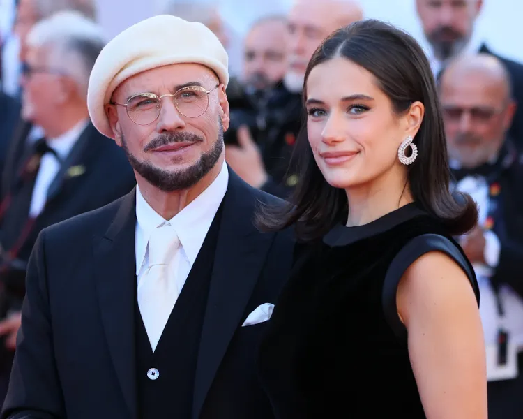 John Travolta Cannes 2026 Beret Look — The Viral Fashion Moment With the Most Heartwarming Story Behind It Ella Bleu Travolta Cannes 1