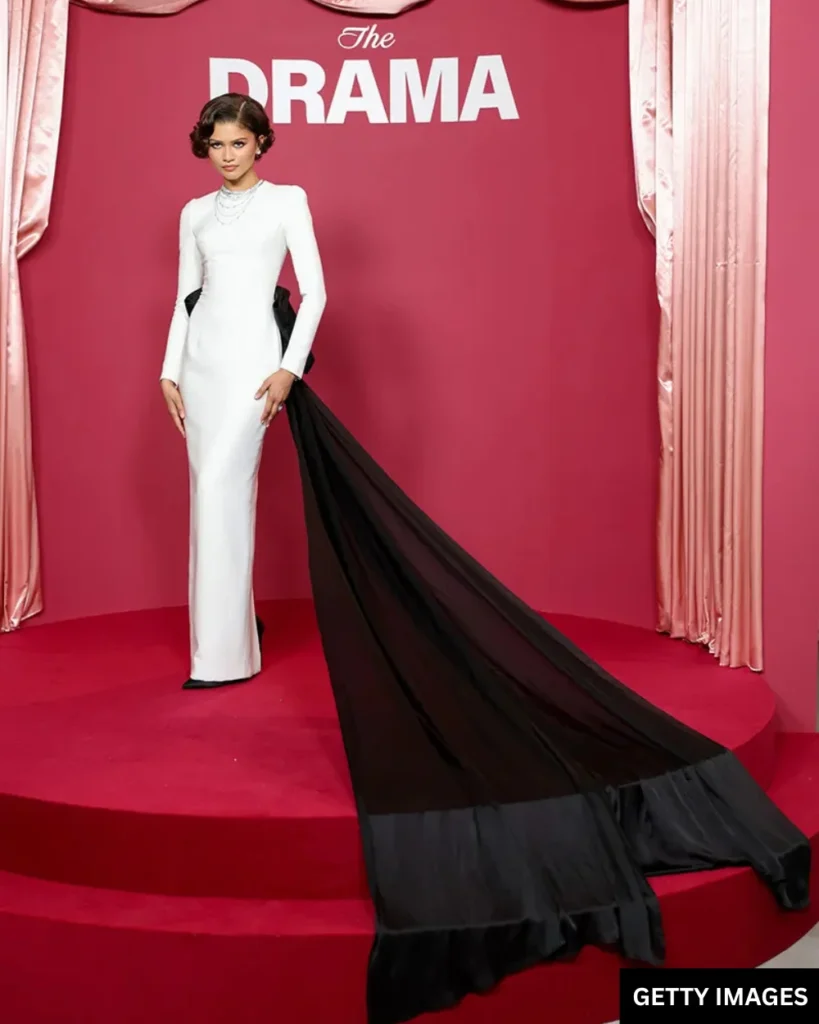 Zendaya The Drama Press Tour Fashion 2026 — Every Bridal Look From Old To New To Blue Zendaya Louis Vuitton Paris
