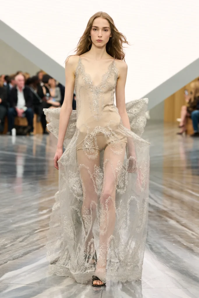 Dior Spring 2026 lace runway