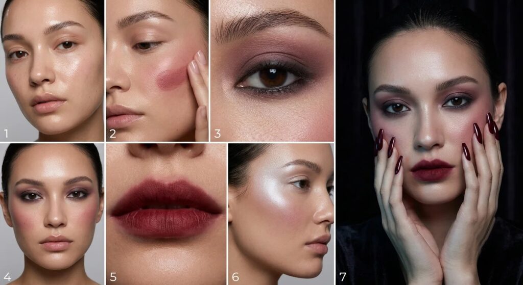 How to Create the Vamp Romantic Makeup Look — Complete Step-by-Step