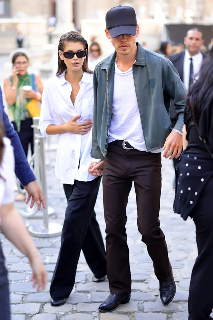 Kaia Gerber and Austin Butler