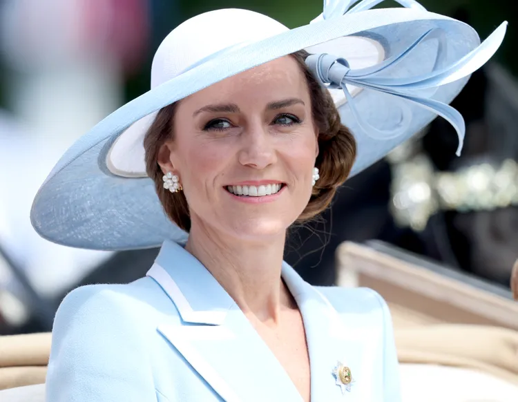 Kate Middleton Trooping the Colour 2026 — Baby Blue Catherine Walker and Every Royal Look Kate Middleton baby blue Catherine Walker Trooping 2026