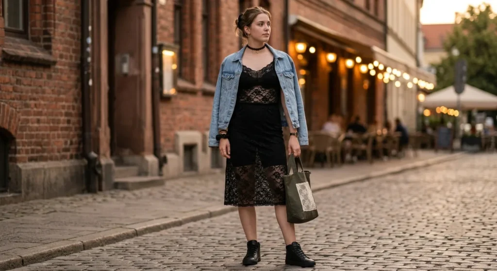 Lace Level 2 — The Lace Slip or Midi Skirt