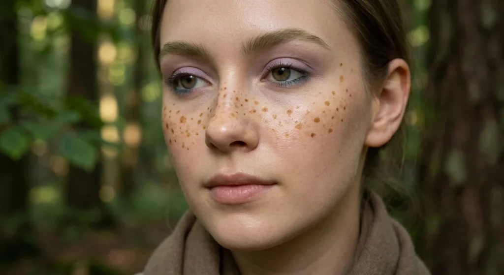 Look 3 — Fawn Freckle Makeup