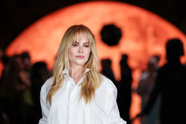 Nicole Kidman at the Chanel show during Paris Fashion Week in October 2025. Getty Images
