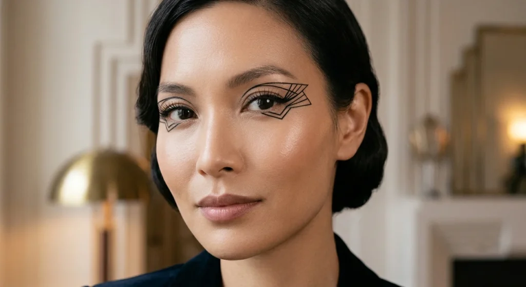 Step 2 — The Geometric Eyeliner