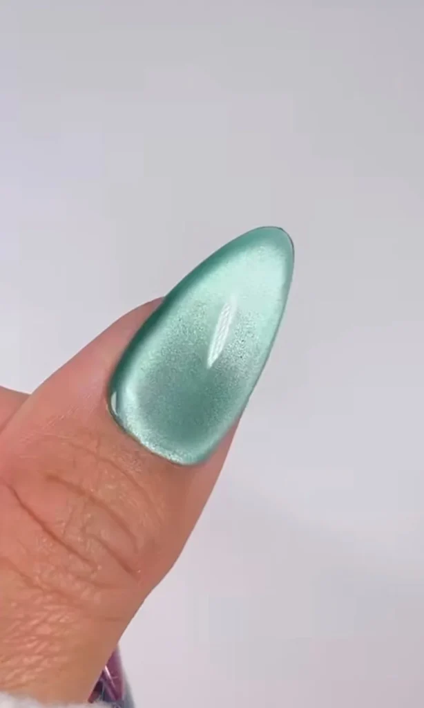 Celebrity Summer Nail Trends 2026 — Glazed Jelly, Seaglass and Every Look to Try Trend 2 — Seaglass Nails — The Most Sophisticated Summer Nail of 2026