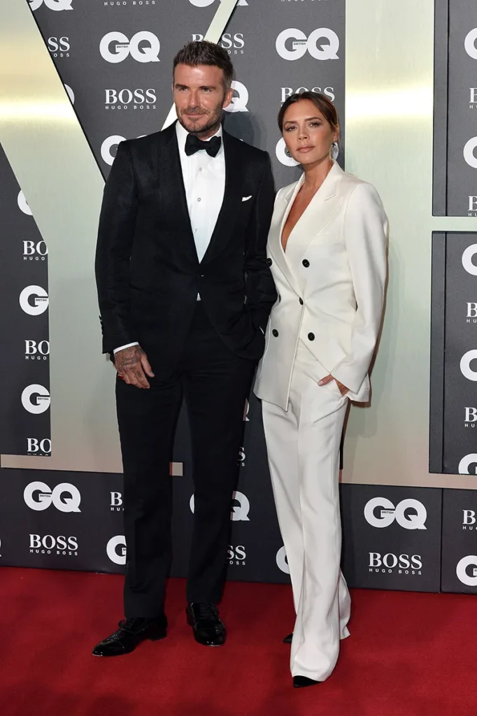 Victoria Beckham Style Evolution — From Spice Girl to Global Fashion Icon David Beckham and Victoria Beckham attend the GQ Men Of The Year Awards 2019 at Tate Modern on Sept. 3, 2019 in London.