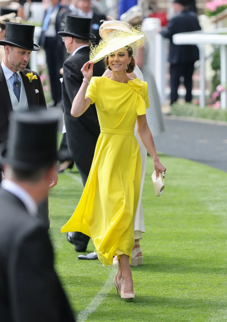 catherine-princess-of-wales-canary-yellow-roksanda-dress-royal-ascot-day-2-2026
