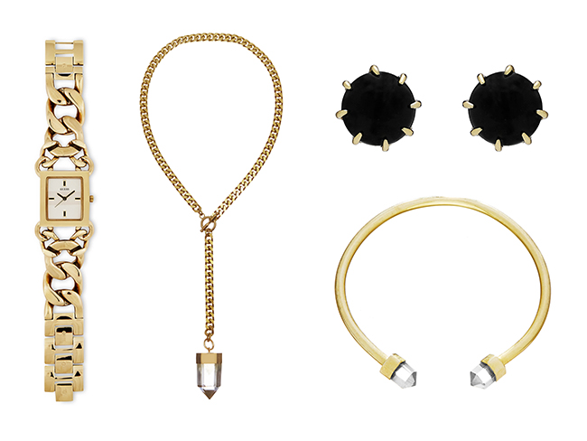jewelry accessories variety flat lay fashion