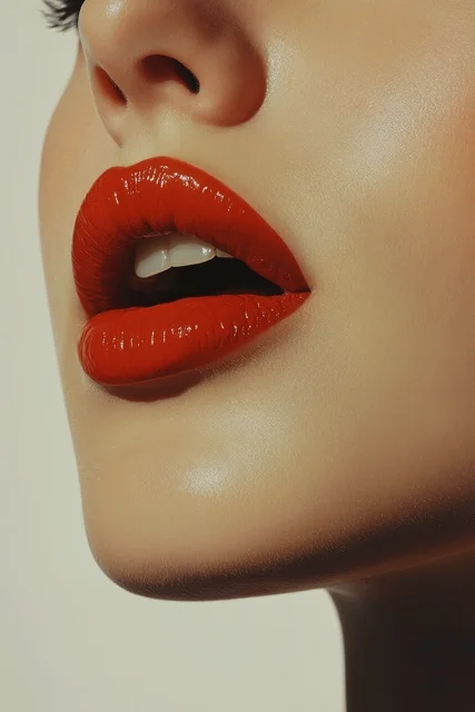 minimal makeup gloss lip beauty
