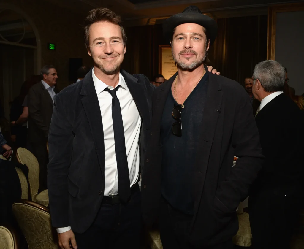 FIFA World Cup 2026 Celebrity Fashion — Brad Pitt, Paris Hilton and Every Star's Game Day Style Brad Pitt and Edward Norton