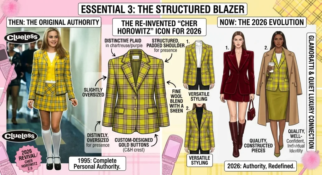 Essential 3 — The Structured Blazer