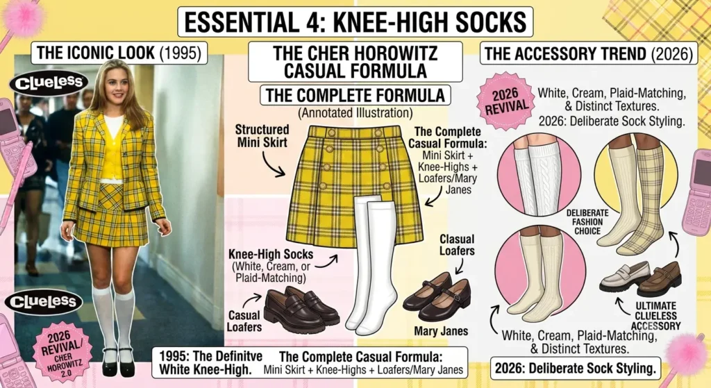 Essential 4 — Knee-High Socks