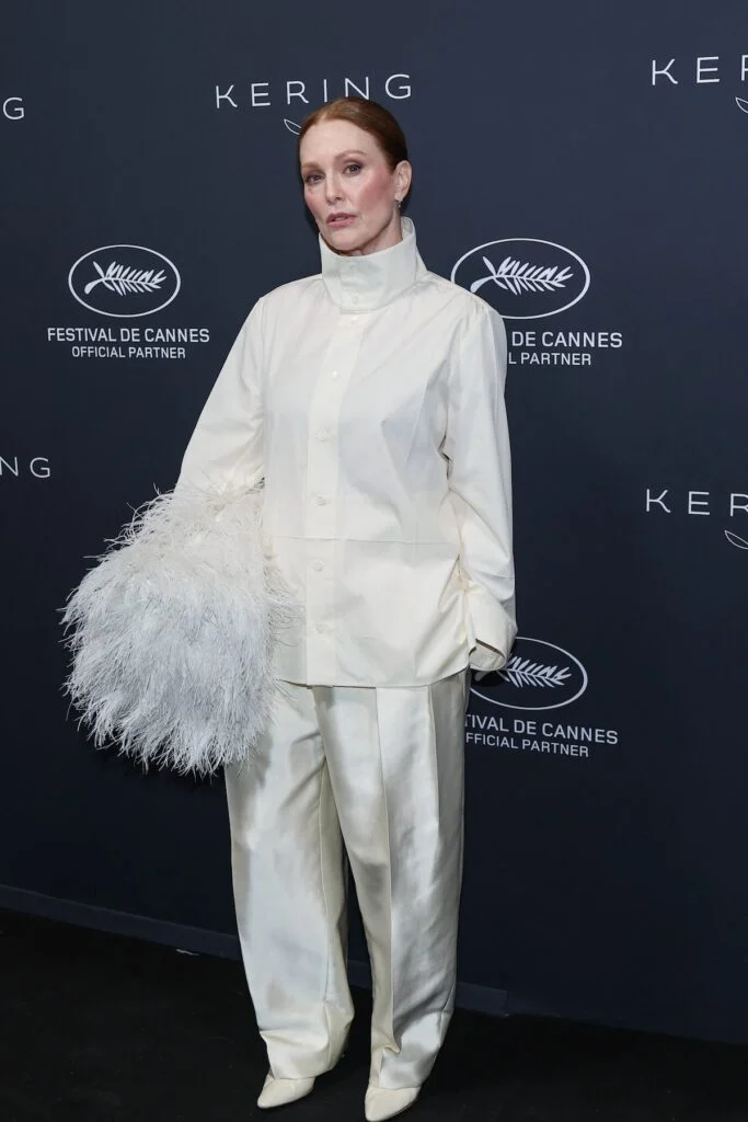Julianne Moore's Bottega Veneta Suit at Kering Awards