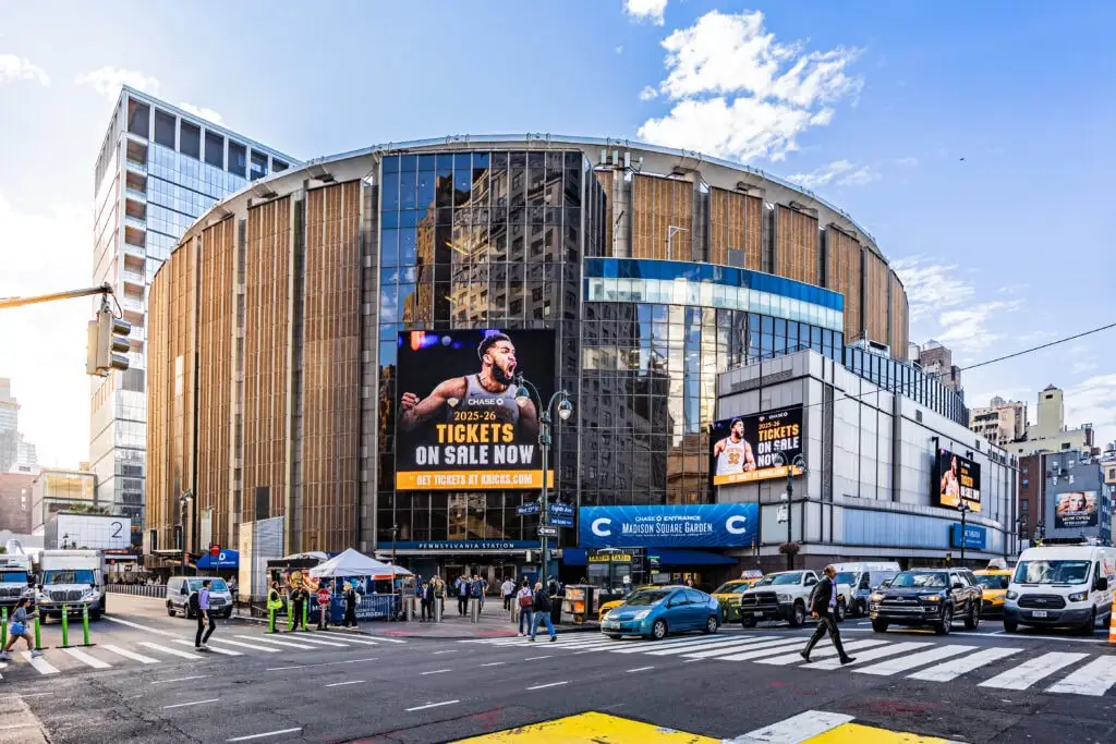 Taylor Swift and Travis Kelce Wedding 2026 — Everything Confirmed About the MSG Celebration Madison Square Garden New York exterior