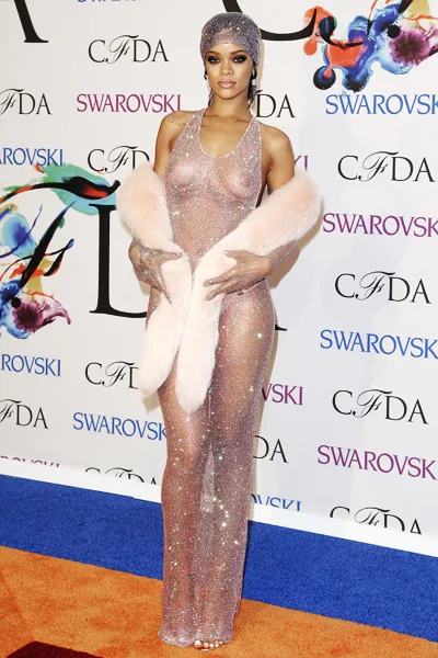 How to Dress Like Rihanna — Her Complete Celebrity Style Guide 2026 Rihanna has worn a sheer dress 1