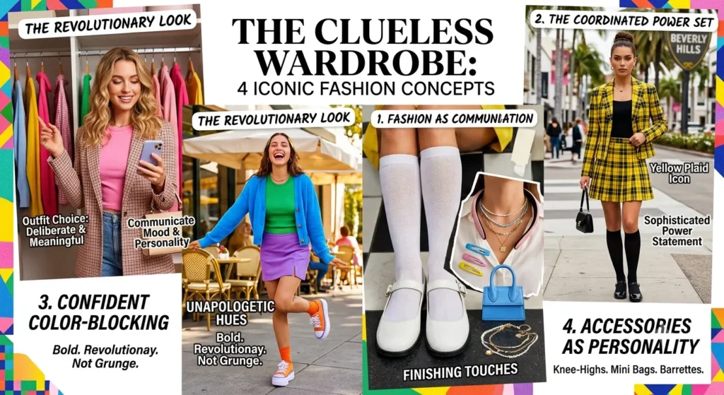 The Clueless wardrobe — designed by Mona May