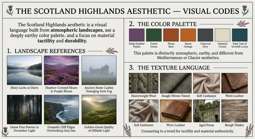 The Scotland Highlands Aesthetic — Visual Codes