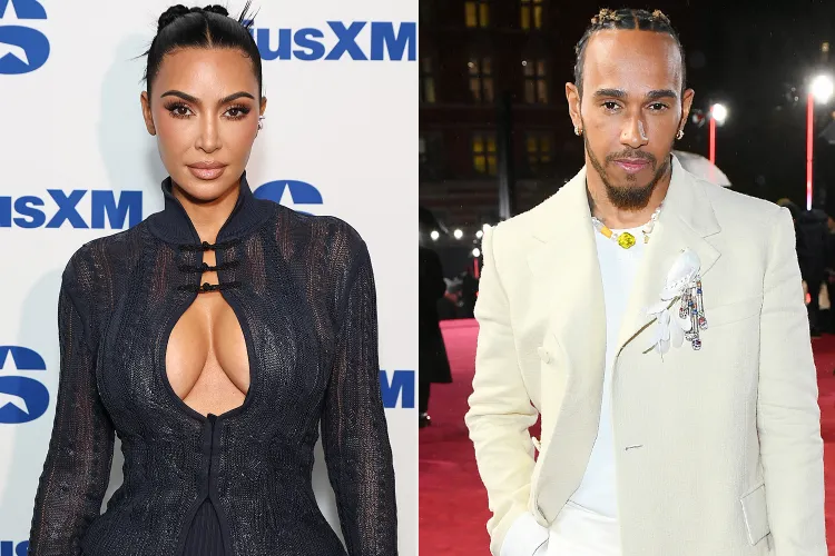 Kim Kardashian and Lewis Hamilton dating 2015