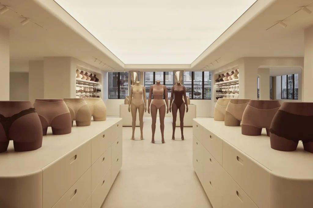 How to Build a Capsule Wardrobe Like Kim Kardashian SKIMS Aesthetic 2026 - Style Guide The SKIMS Aesthetic Color Palette — Complete Guide