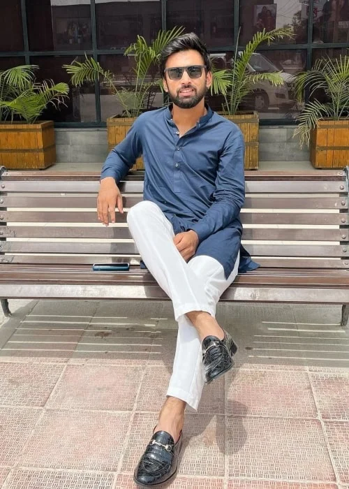 Abdullah Shafique as seen in a picture that was taken in May 2022 in Sialkot Punjab