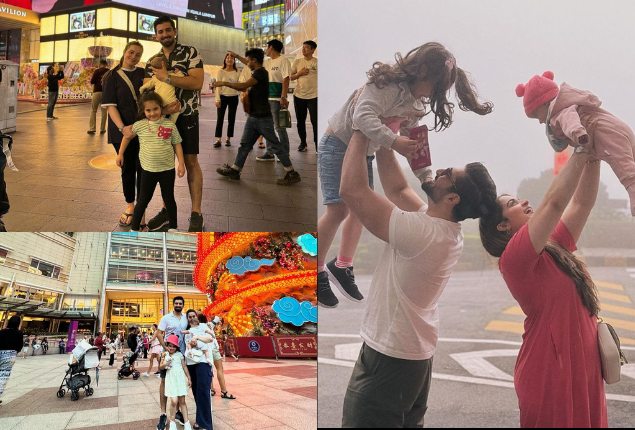 Muneeb Butt And Aiman Khan New Clicks From Genting Highlands And Batu Caves.