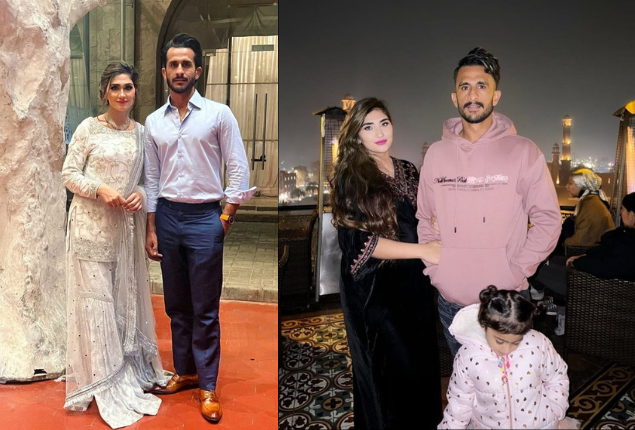Hassan Ali New Lovely Family Clicks With Wife And Daughter