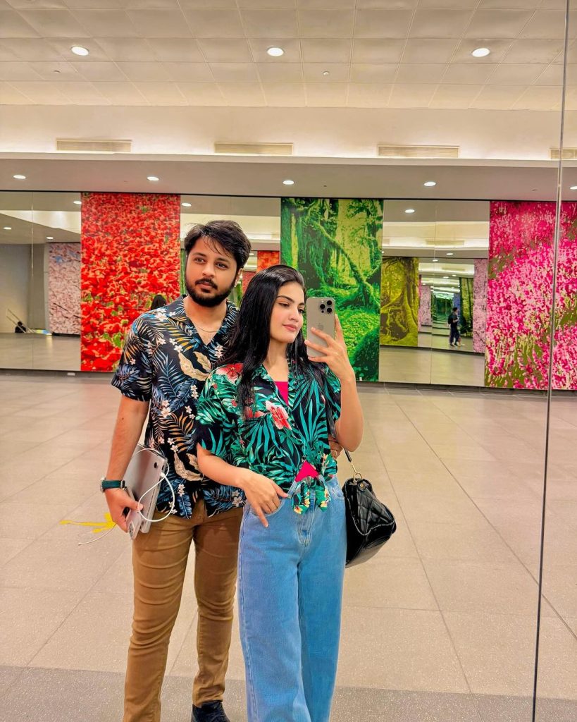 Iqra Kanwal With Husband