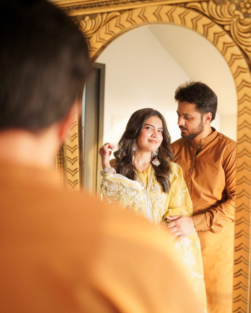 Iqra Kanwal Pictures With Her Husband From Eid Ul Adha