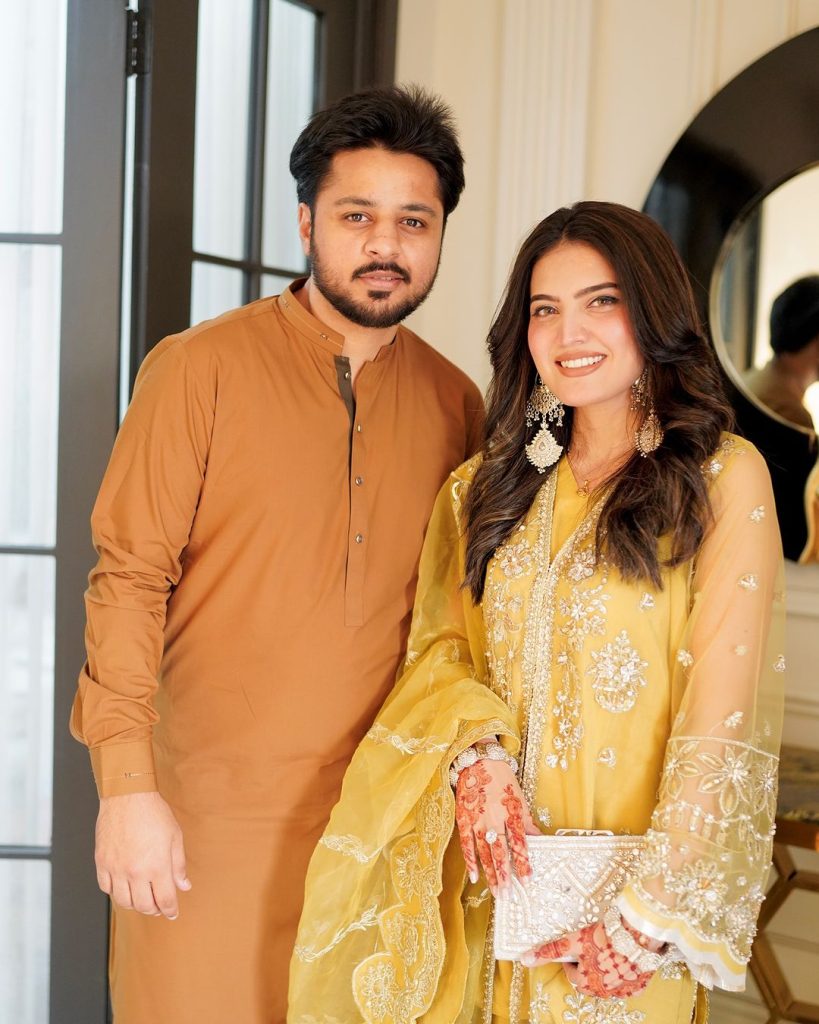 Iqra Kanwal With Husband on Eid Ul Adha 2024