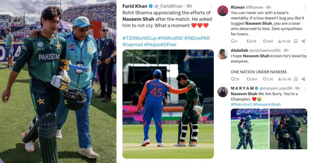Naseem shah got support
