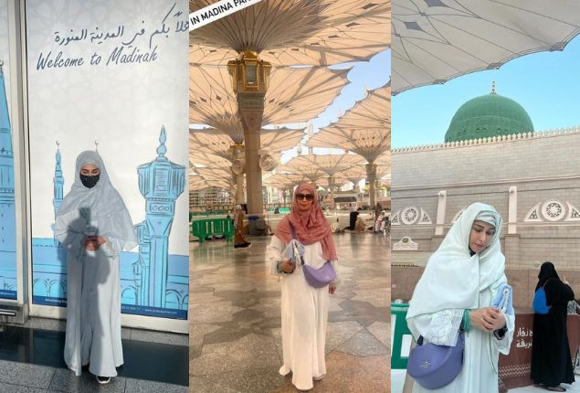 Reema Khan in Madinah