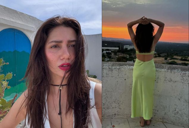 Mahira Khan Bold Italian Vacation Photos