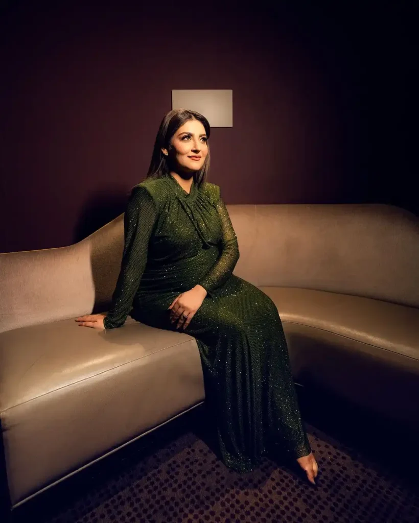 Hiba Bukhari Pregnant Photo, Hum Awards 2024